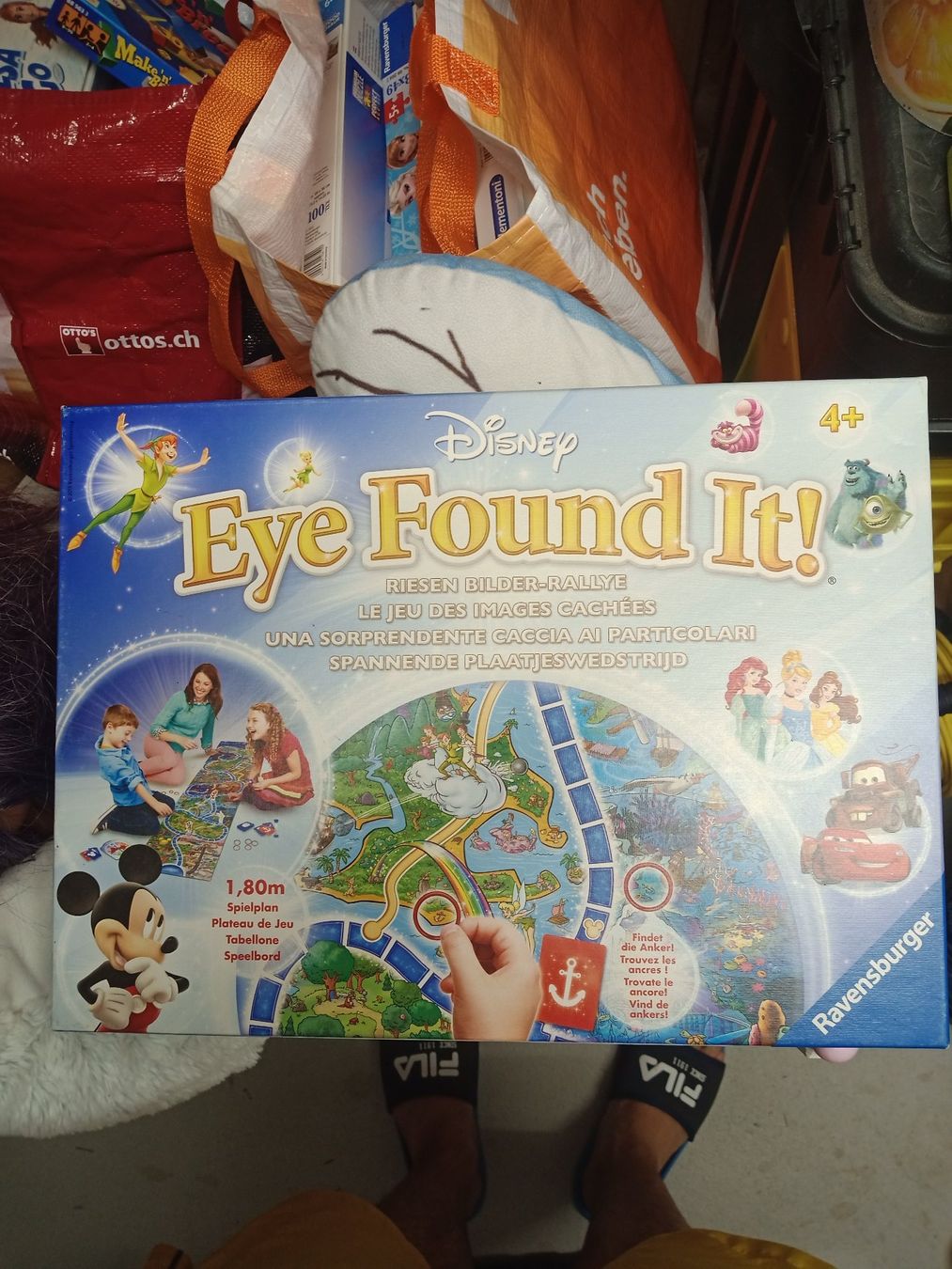Giochi: Disney Eye Found It Brettspiel 1.80m Spielplan – Usato da Winterthur venduto da Pitsi8