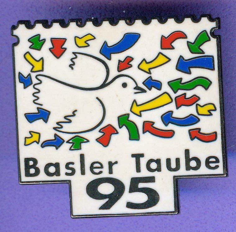 Placchette & Badge: Basler Taube  95 – Usato da Winterthur venduto da Sammleroase