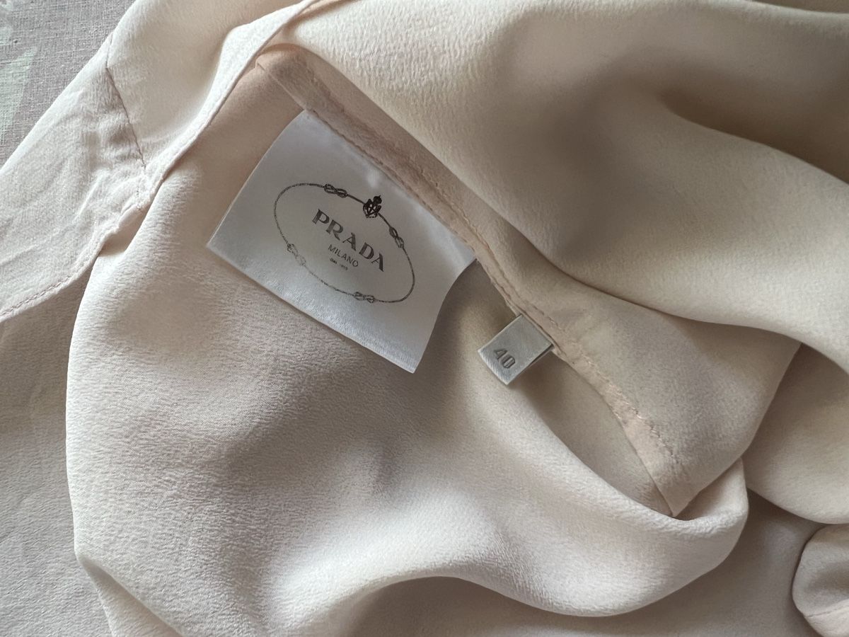 Prada Camicette: Prada Seidenbluse rosa, IT 40 – Usato da Zürich venduto da claudia0512 2