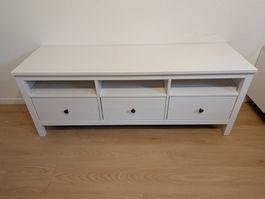 Hemnes TV bench (wood, white)