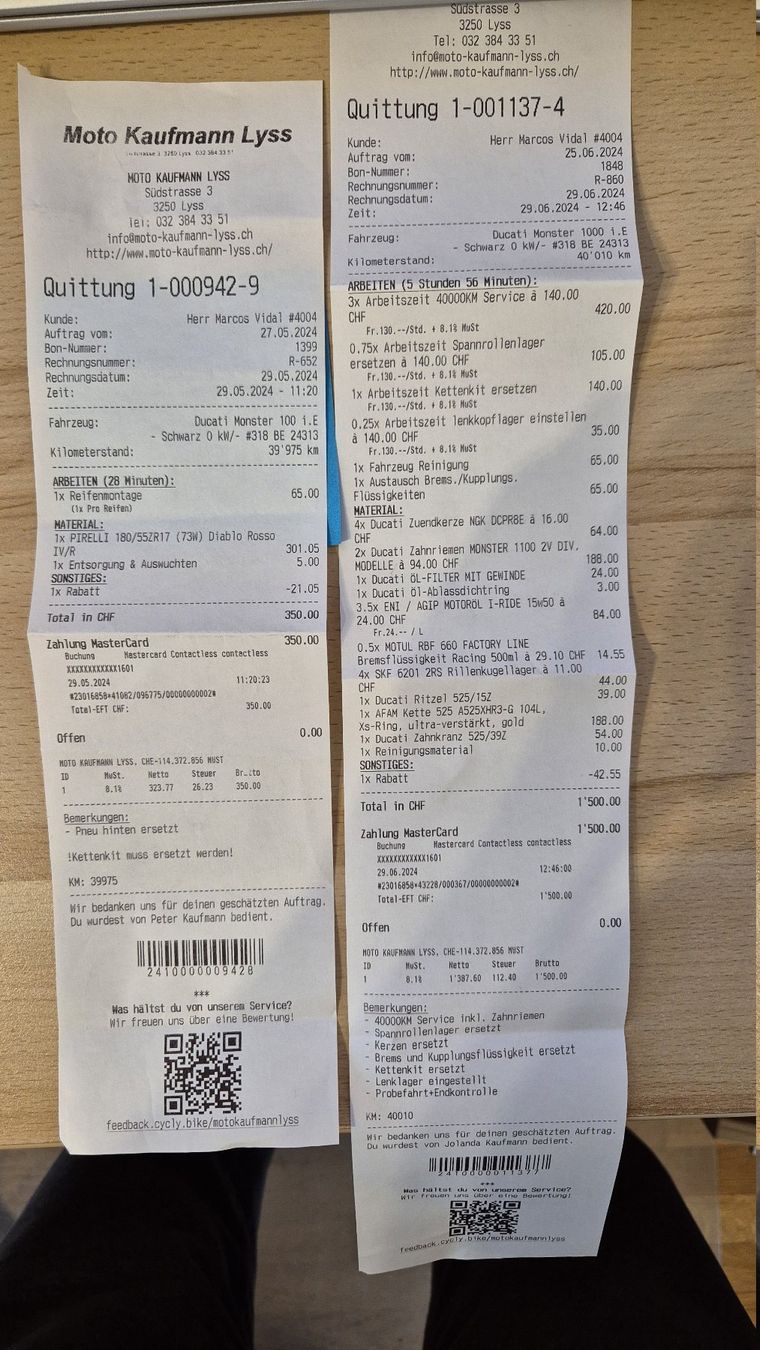 Ducati Strada: Ducati Monster 1000 i.e. – Usato da Münchenbuchsee venduto da MV_Solutions 7