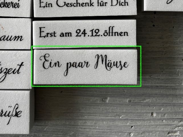 Timbri: LaBlanche Stempel Spruch 'Ein paar Mäuse' 1-teilig – Usato da Glattfelden venduto da Qwerasdf