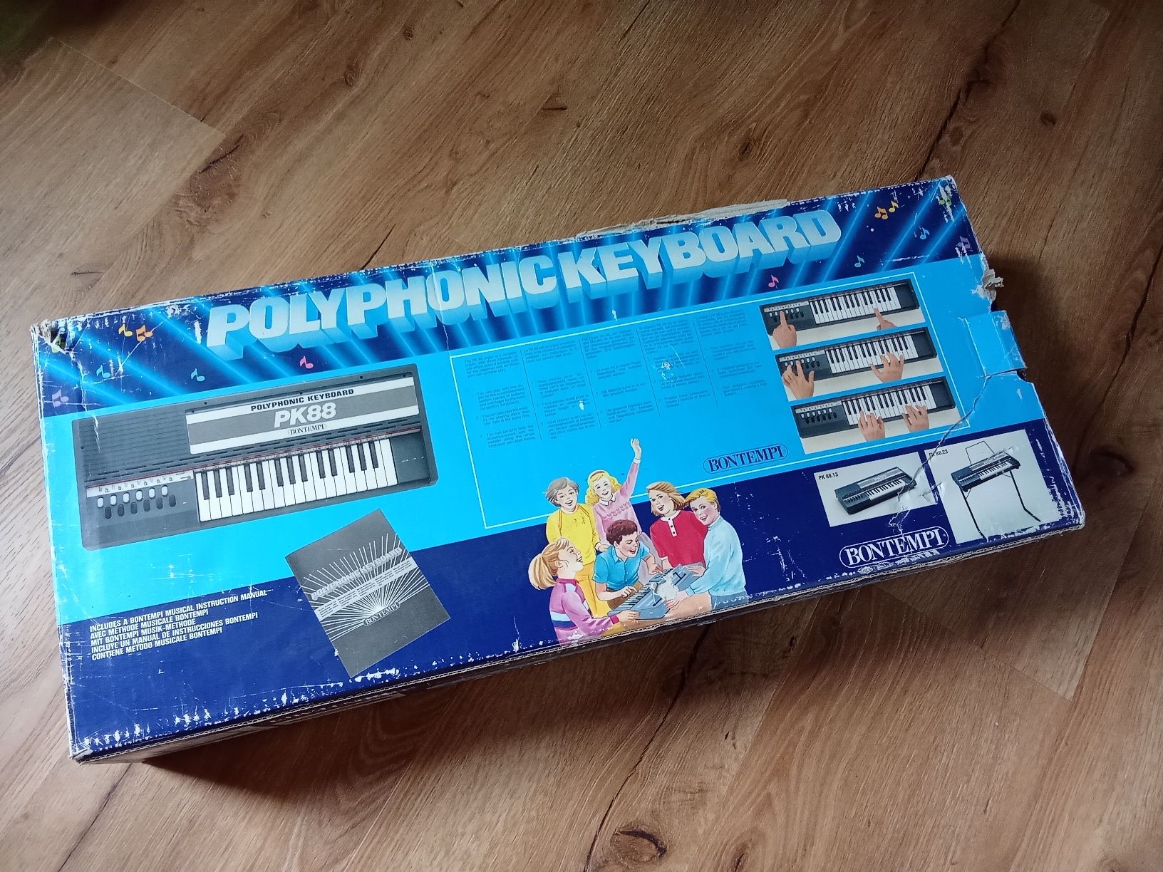 Bontempi Strumenti musicali: Bontempi PK88 Polyphonic Keyboard mit Anleitung – Usato da Erstfeld venduto da Tomalov 3