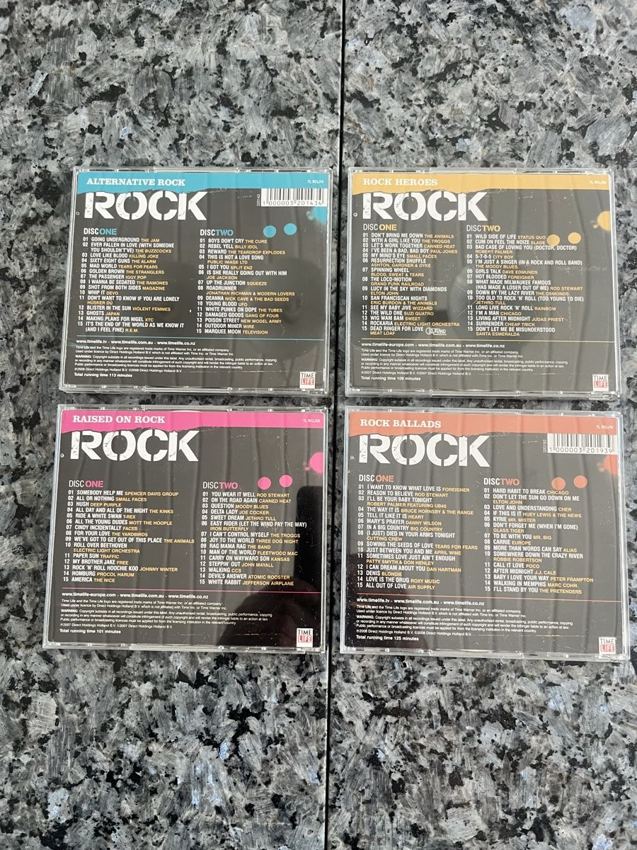CD: 42 CD Rares Rock 2008 diverses compilations  état impeccable – Usato da Crissier venduto da Texavery01 4