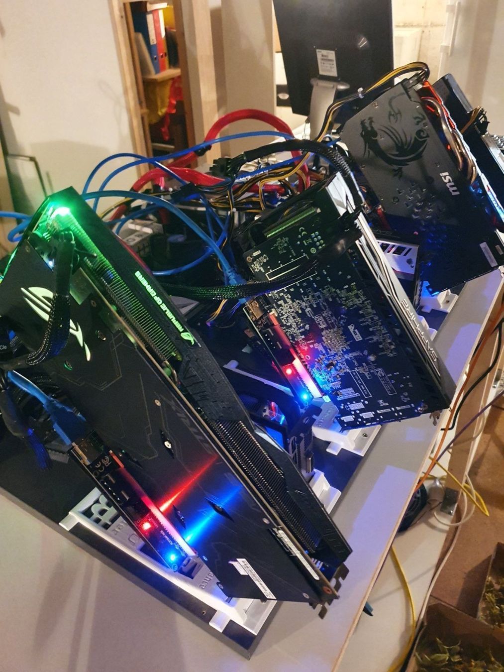 Coin Miner: RIG ETH 197 Mh/s 7 x GPU Ethereum – Usato da Flurlingen venduto da LS2011100 6