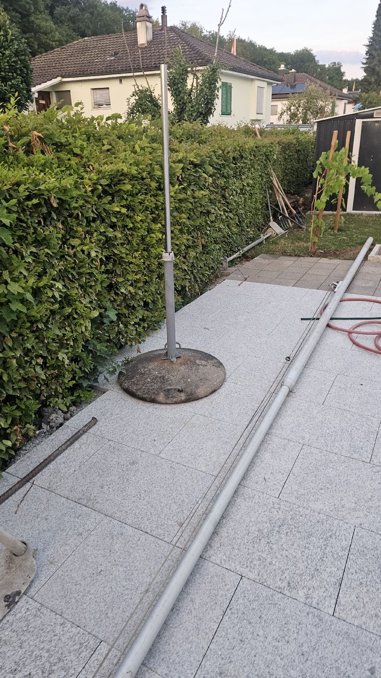 Fahnen: Fahnenmast ca. 8m – Gebraucht aus Rüdtligen von Neel6