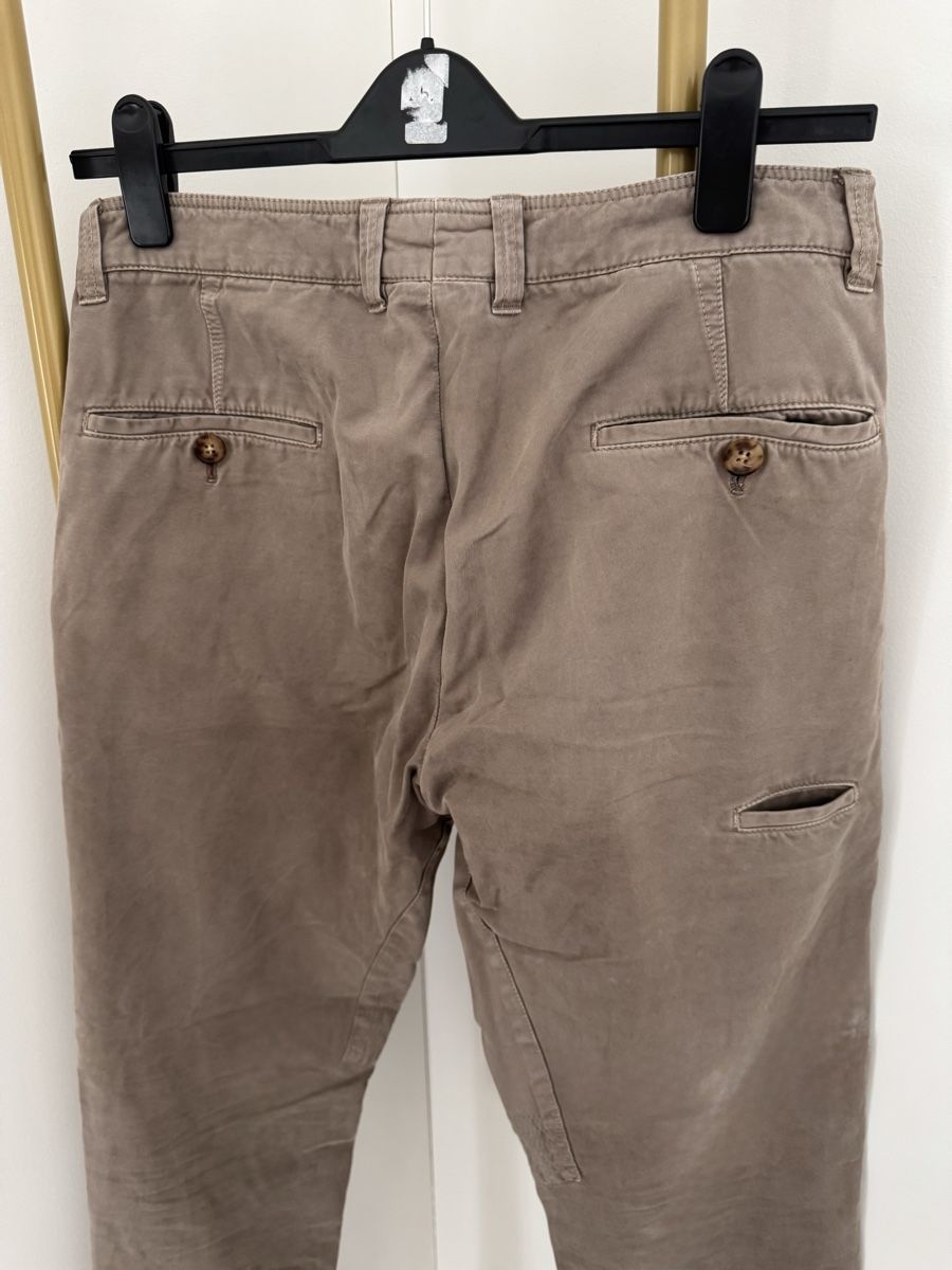 Brunello Cucinelli Pantaloni: Brunello Cucinelli beige Hose – Usato da Zürich venduto da di_archive 3
