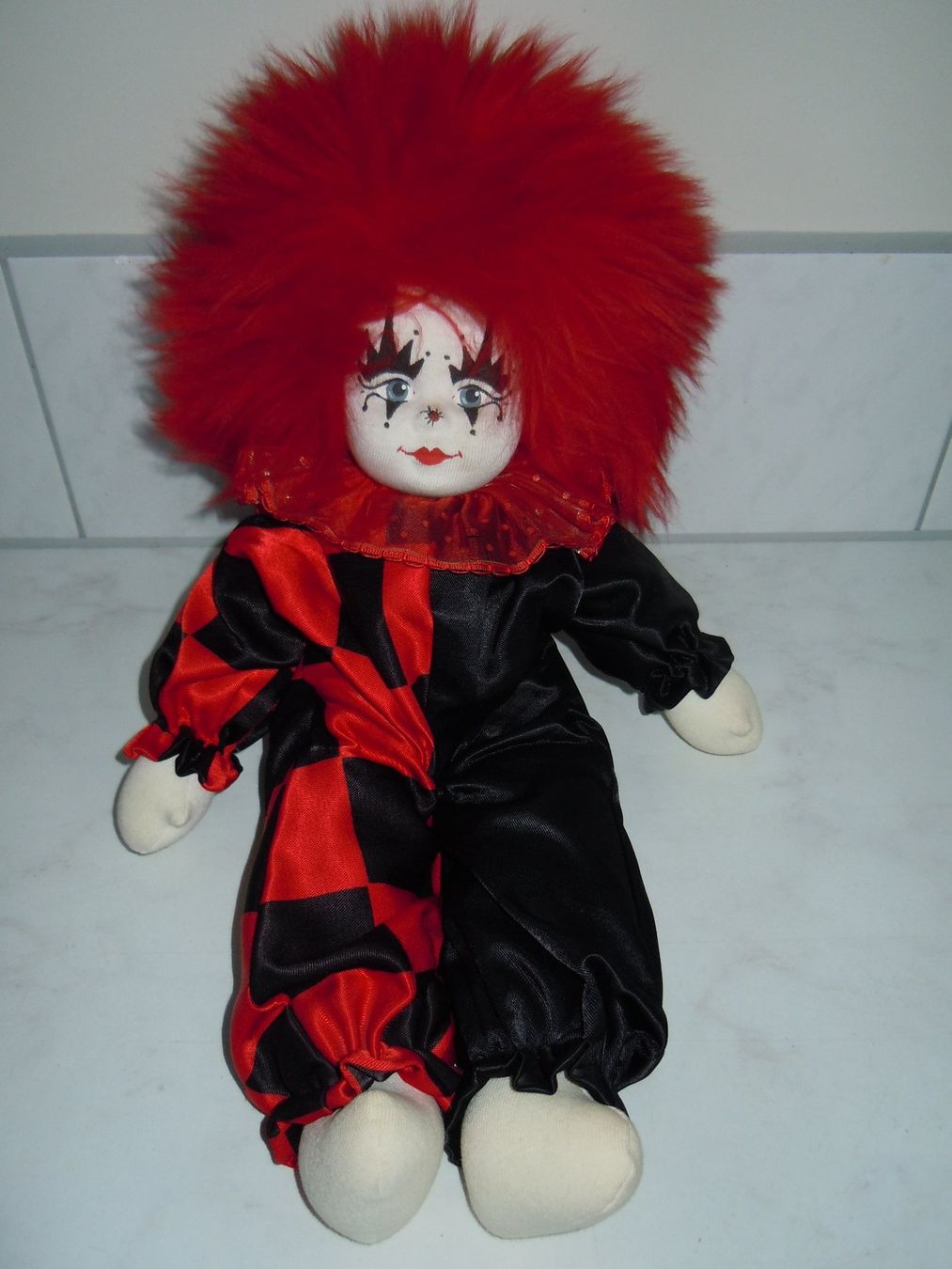 Bambole: Clown Rot/Schwarz – Usato da Luzern venduto da Baumli1