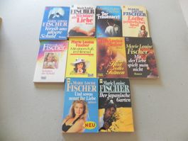 10 Romane Taschenbücher von Autorin Marie Luise Fischer 1980