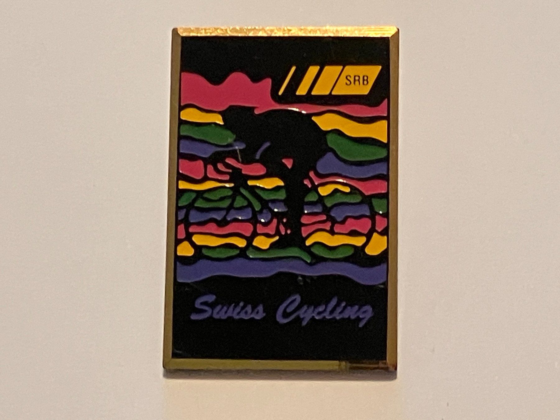 Placchette & Badge: 1 Pin Swiss Cycling SRB – Usato da Basel venduto da djwwpp
