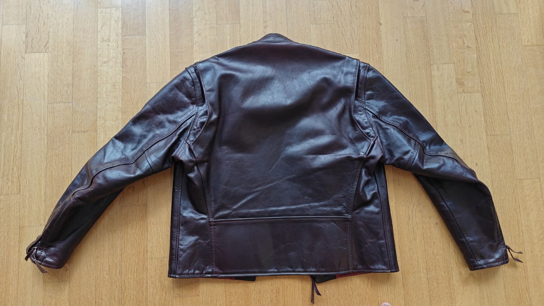 Aero Leathers Clothing Jacken: Aero Leather Lederjacke Grösse 46 Burgundy – Gebraucht aus Ueken von FabianM96 1