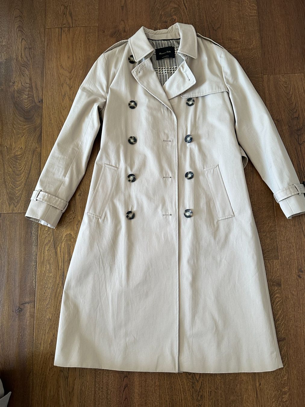 Massimo Dutti Cappotti: Massimo Dutti Trenchcoat, beige, Gr. M – Nuovo (secondo la descrizione) da Burgdorf venduto da Luluk27
