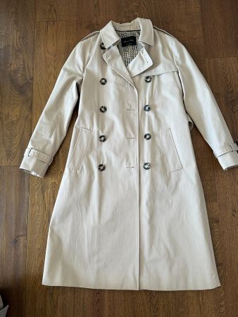 Massimo Dutti Trenchcoat, beige, Gr. M