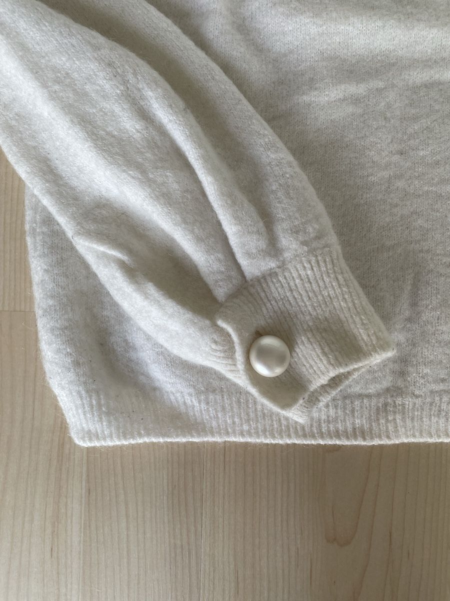 Sezane Pulls & Sweat-shirts: Sezane pull Louisa écru XS – D'occasion à Bevaix par _estelleb__ 1