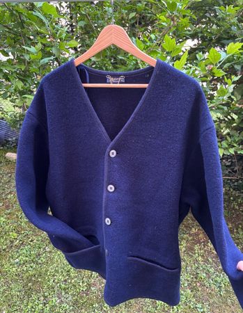 Vintage Cardigan Blau