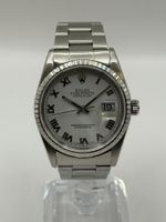 Rolex Datejust 36 mm Cadran Blanc Romain