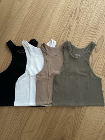 🤎Set gerippte Tops🤎