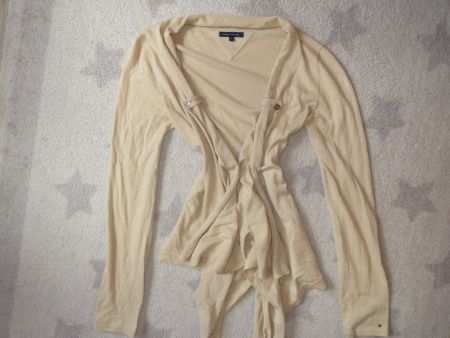 stylische TOMMY HILFIGER Damen Strick Jacke Gr M