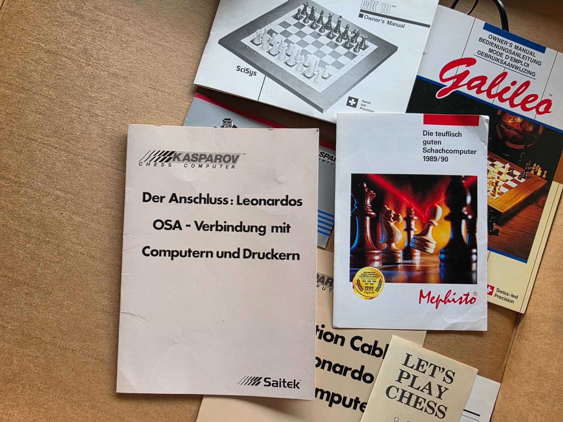 Saitek Giochi: Schach Computer Galileo Kasparov – Usato da Walterswil BE venduto da Lonitti 8