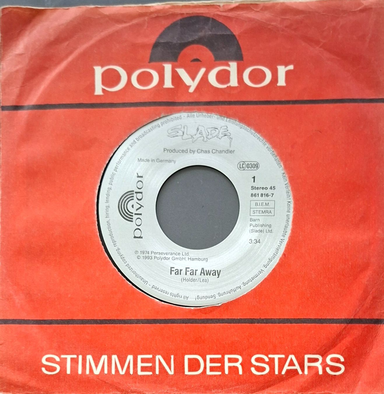 Dischi in vinile: Vinyl-Single Slade - Far Far Away – Usato da Langenthal venduto da Modo39