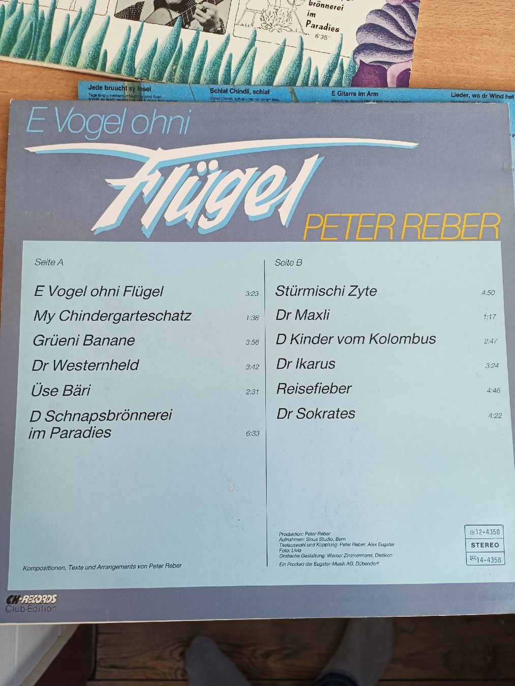 Dischi in vinile: 4xPeter Reber Schallplatten Viny – Usato da Steffisburg venduto da zulg03 6