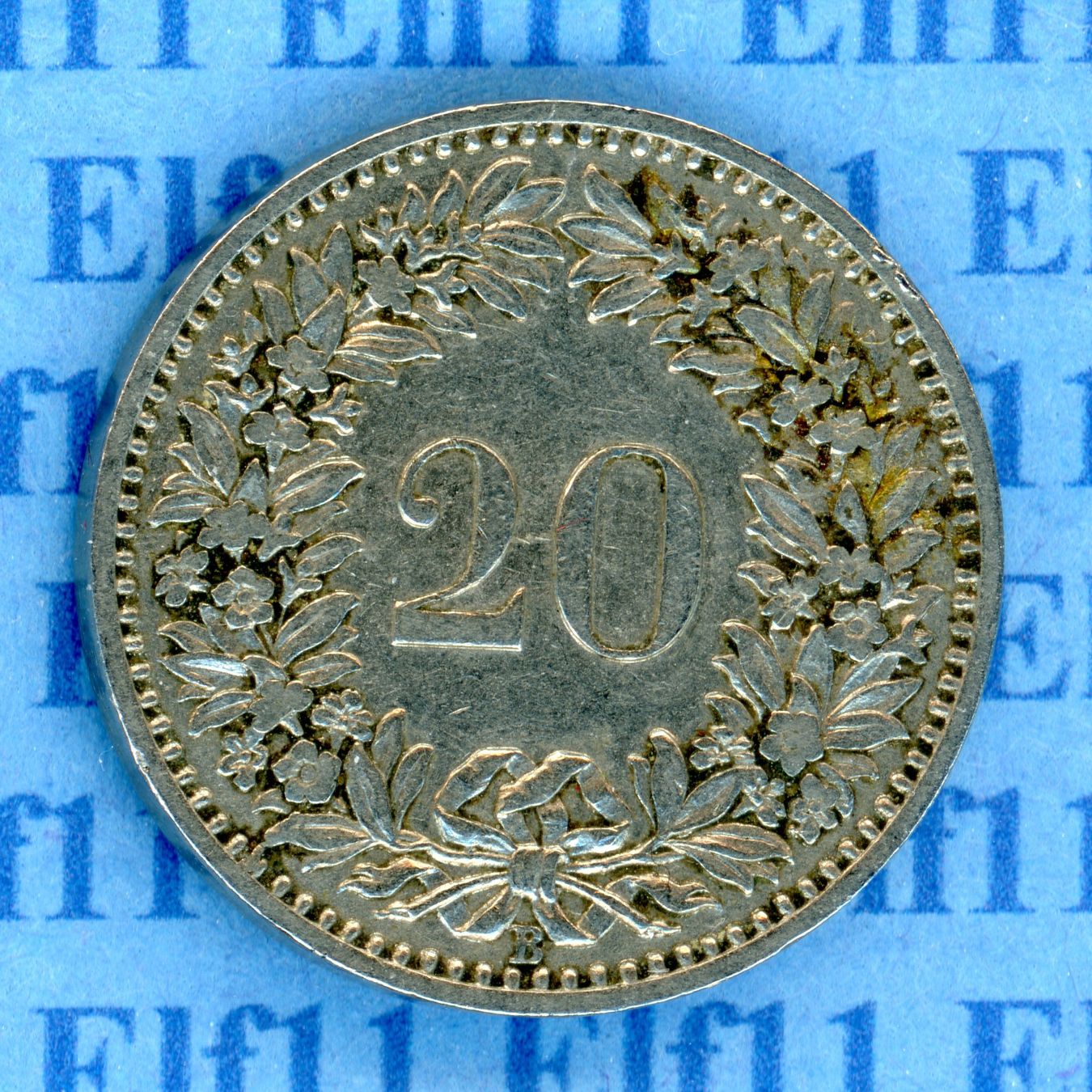 Tutti le monete: CHF___0.20 1898 ss-vz 20 Rappen – Usato da Widnau venduto da Elf11 1