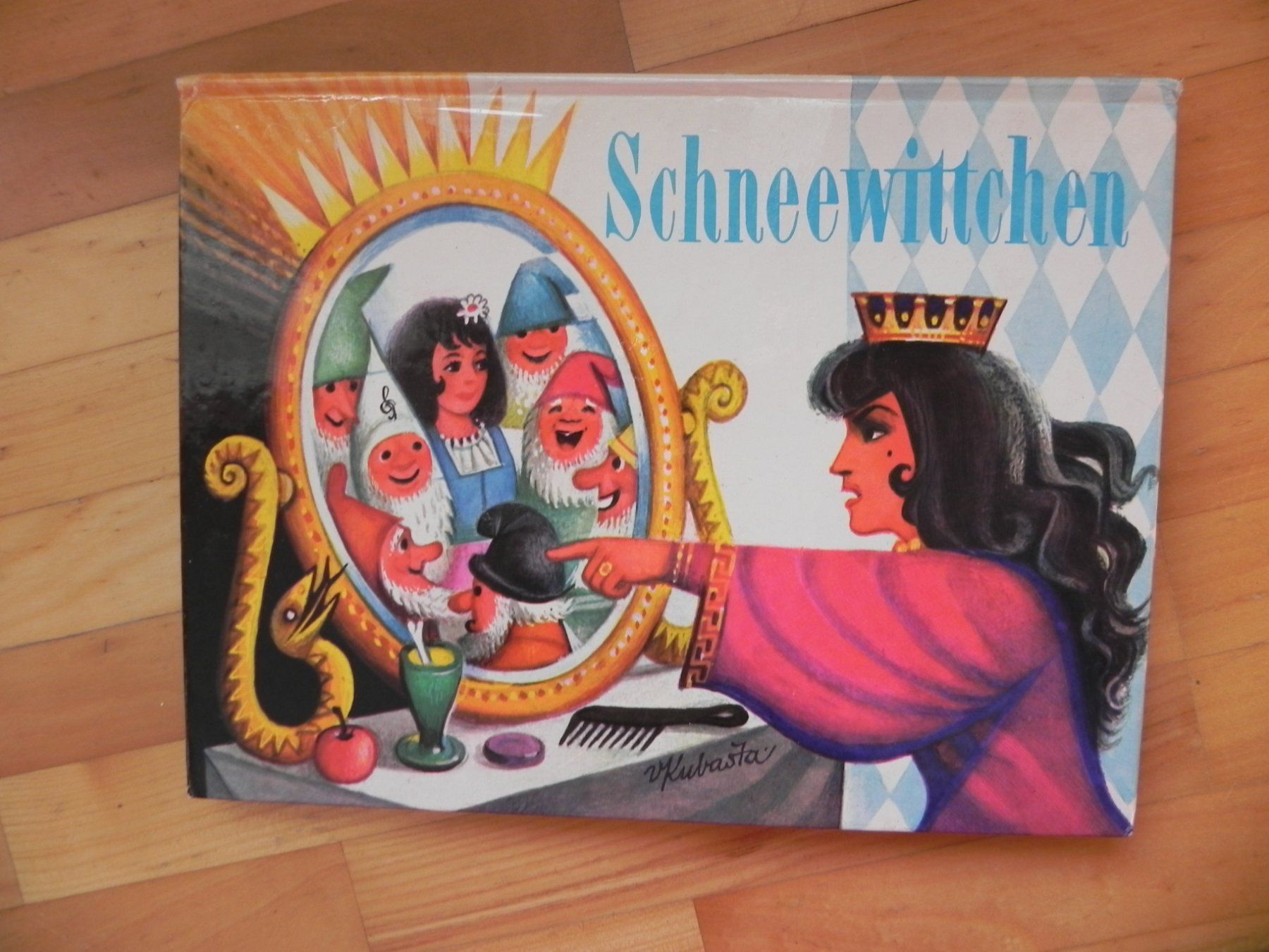 Libri: Schneewittchen Leporello Buch Kubasta Pop Up Buch 1982 – Usato da Stallikon venduto da pcerny16