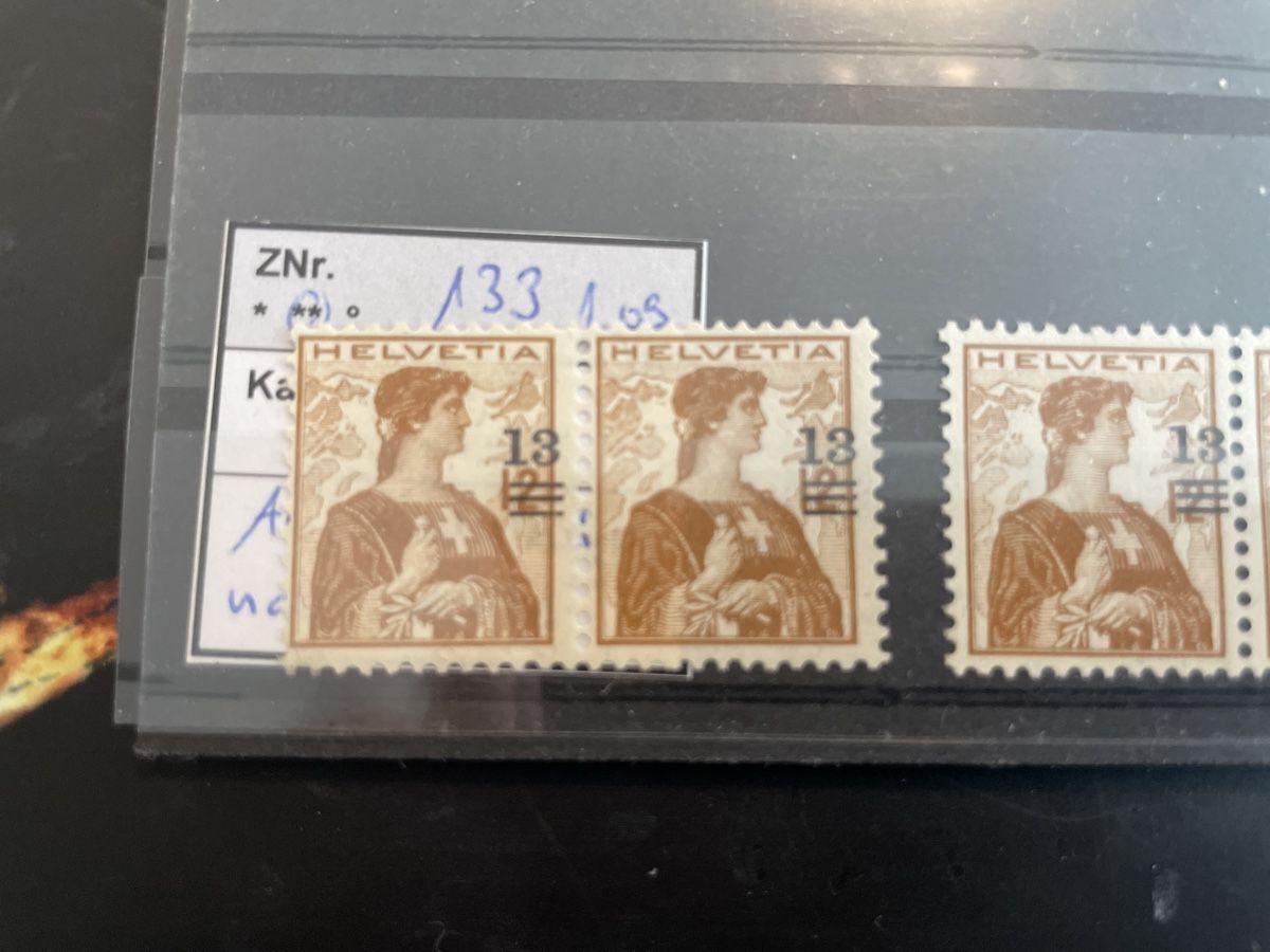 Tutti i francobolli: Abart 14 Briefmarke Top Lot – Usato da Muri AG venduto da Briefmarke-Schweiz 3