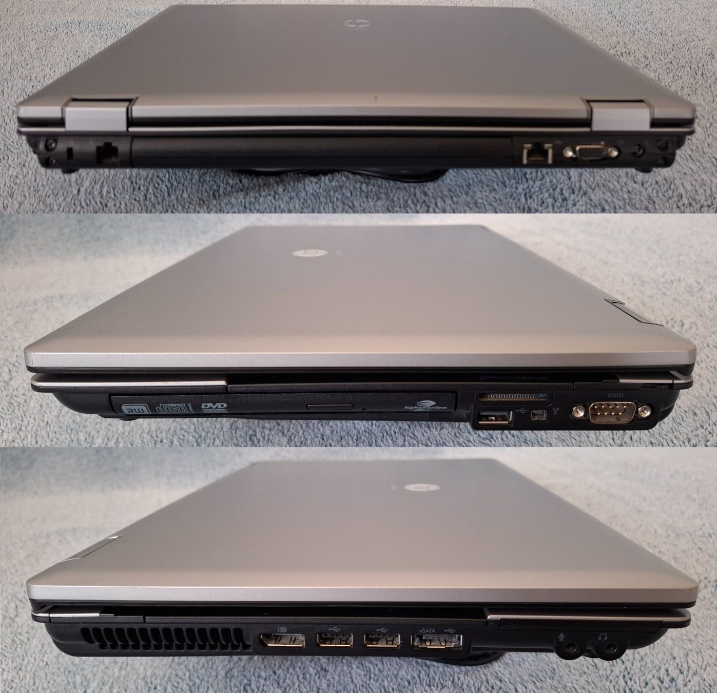 Hewlett Packard Notebook: HP ProBook 6550b HD Windows XP SP3-Office2007, Serial RS-232 – Usato da Magden venduto da SelHas 4