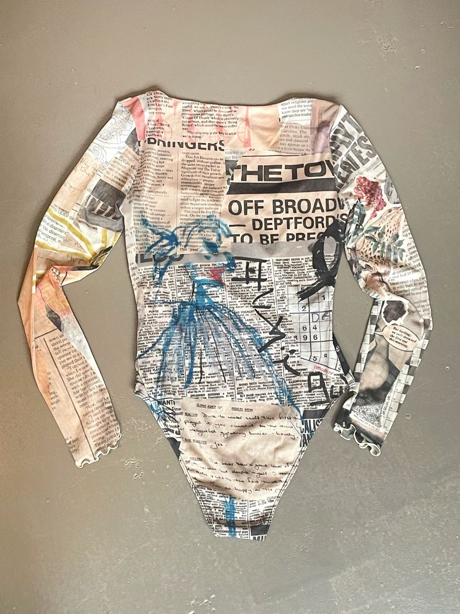 Desigual Top: Desigual Long Sleeve Bodysuit Mesh – Nuovo (secondo la descrizione) da Beinwil am See venduto da piscino 2