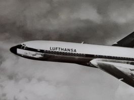 Lufthansa _ Autobahn Flughafen Rhein Main ___ 6 x Postkarten