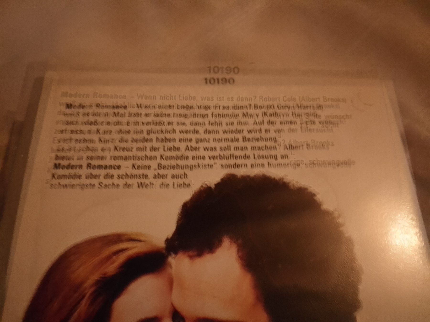 Tutti i VHS: Modern Romance VHS RCA Video 10190 – Usato da Remetschwil venduto da Privatflohmi 1