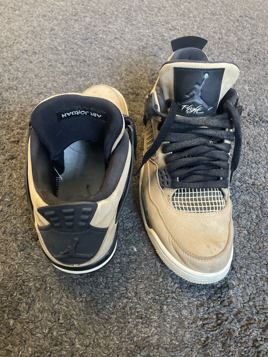 Scarpe da uomo: Nike Air Jordan 4 Retro Fossil – Nuovo (secondo la descrizione) da Adliswil venduto da mei_f5ps 2
