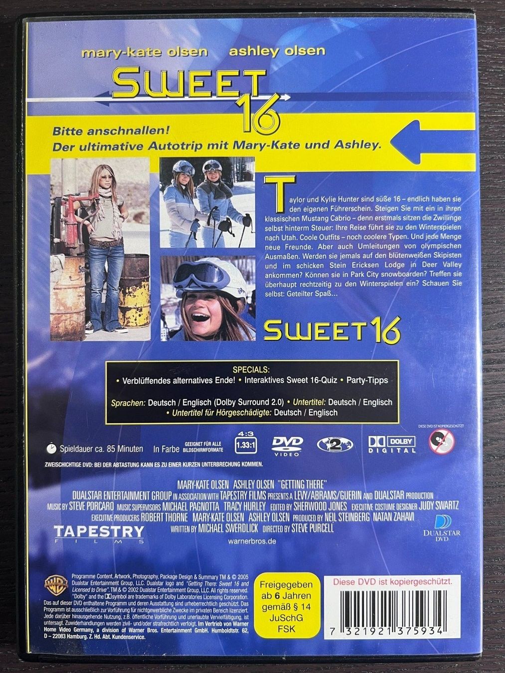 Tutti i DVDs: Sweet 16 - Willkommen im Leben – Usato da Zürich venduto da FilmFreunde 1