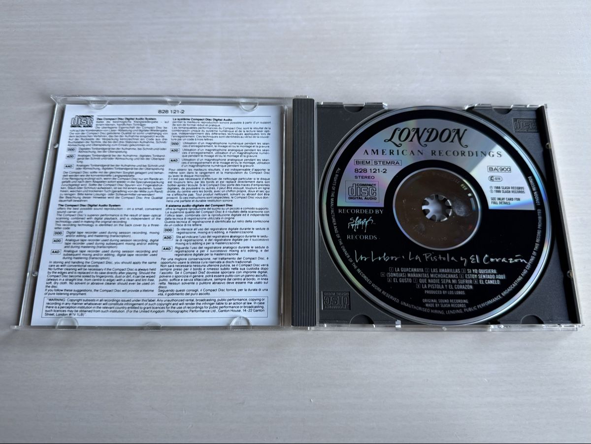 CD: Los Lobos - La Pistola y El Corazon CD – Usato da Oberried Brienz venduto da Chyara 2