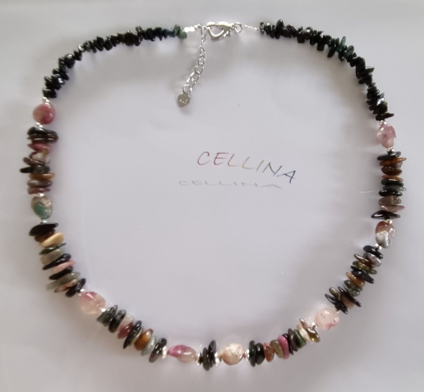 Colliers: Multiturmalin Halskette 216 – Neuf avec emballage d'origine à Luzern par Cellina1 1