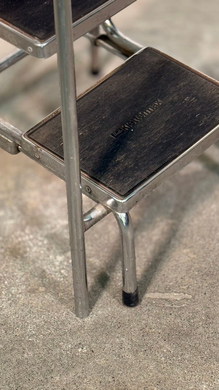 Scale: Hailo Klettermax Klapptritt Hocker Leiter 3 stufig – Usato da Zürich venduto da Hedwig-steig 6