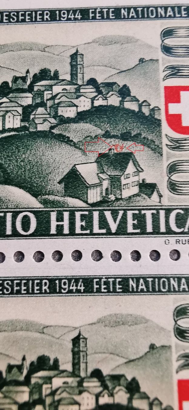 Tutti i francobolli: PP 1944*  mit Abart – Nuovo (secondo la descrizione) da Aadorf venduto da Chnorli-Furz 2