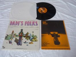12" Vinyl rarität - Marcel Dadis Folks  - booklet