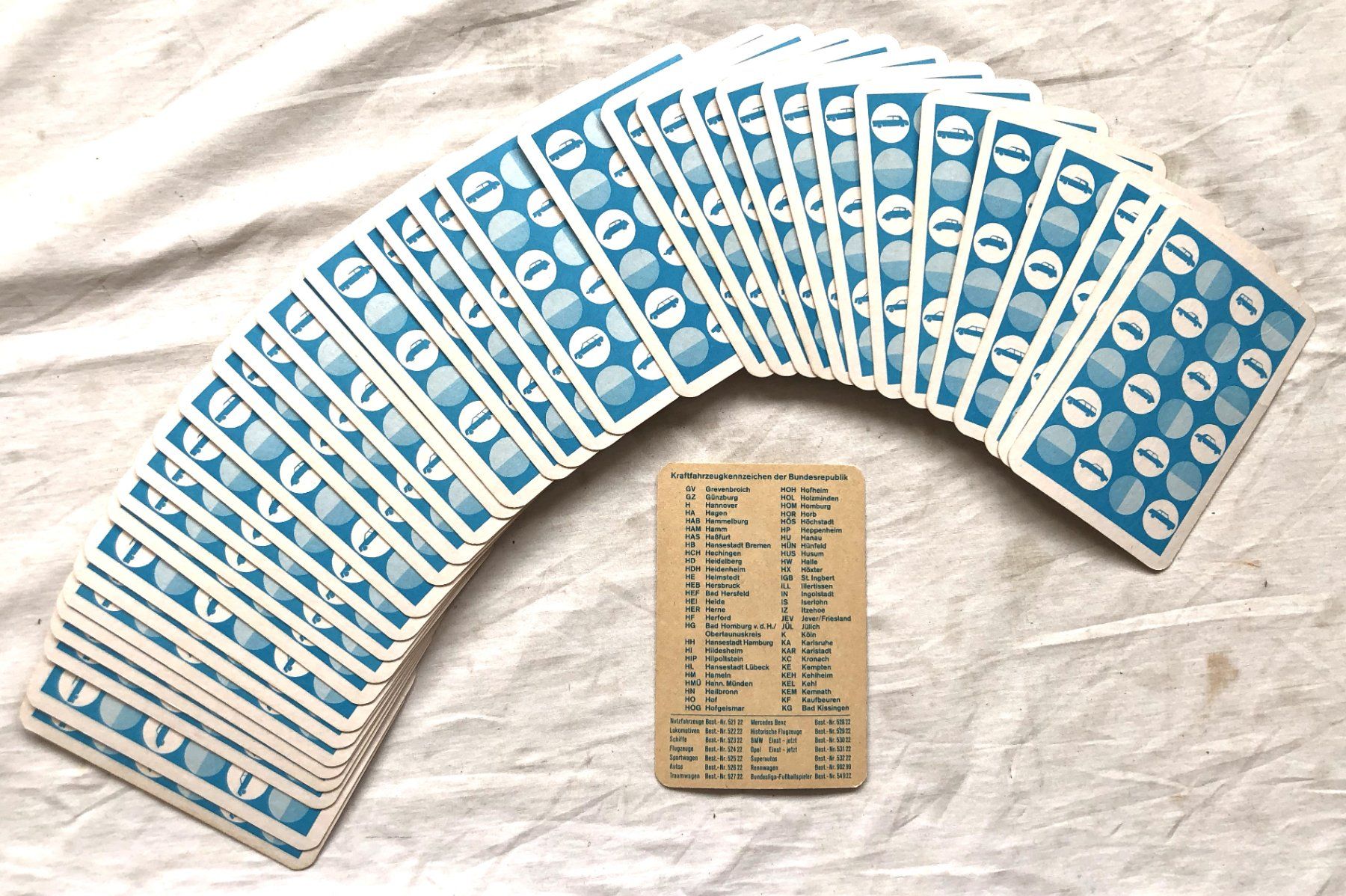 Spiele: Quartett Nr.53822 - Motorräder - F.X.Schmid - 1969 – Gebraucht aus Schaffhausen von durruti 3
