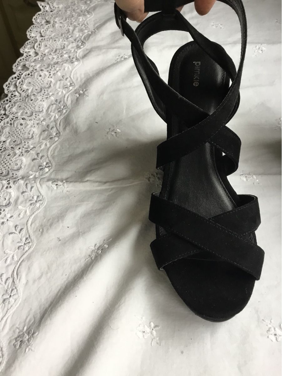 Damenschuhe: Schwarze Kunstwildleder – Neu (gemäss Beschreibung) aus Uitikon-Waldegg von Dmelchionna 2