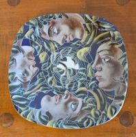 Rosenthal Teller "Mensch und Natur" Hans Erni Kunst Edition!