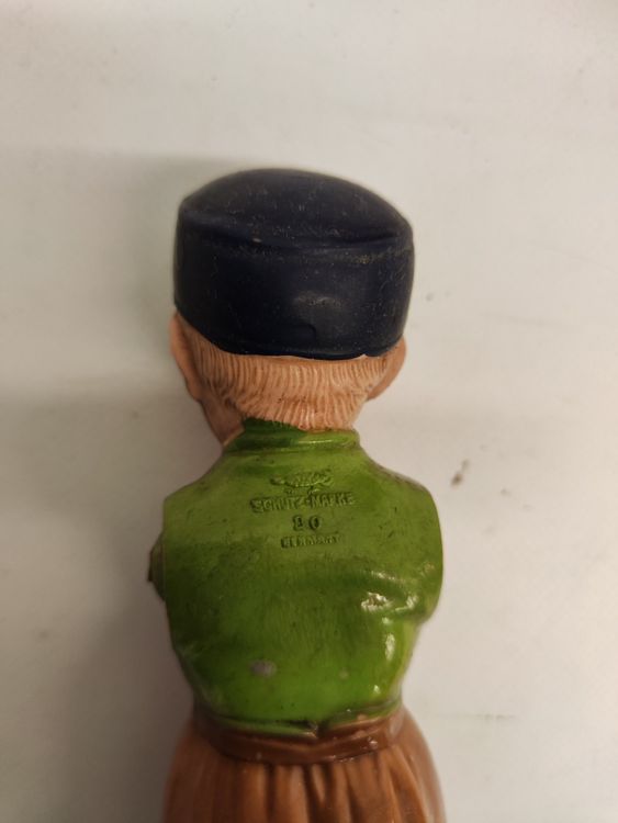 Poupée Vintage Schildkröt Celluloïd 40 Cm – Yeux Bleus, 2 Dents – Allemagne