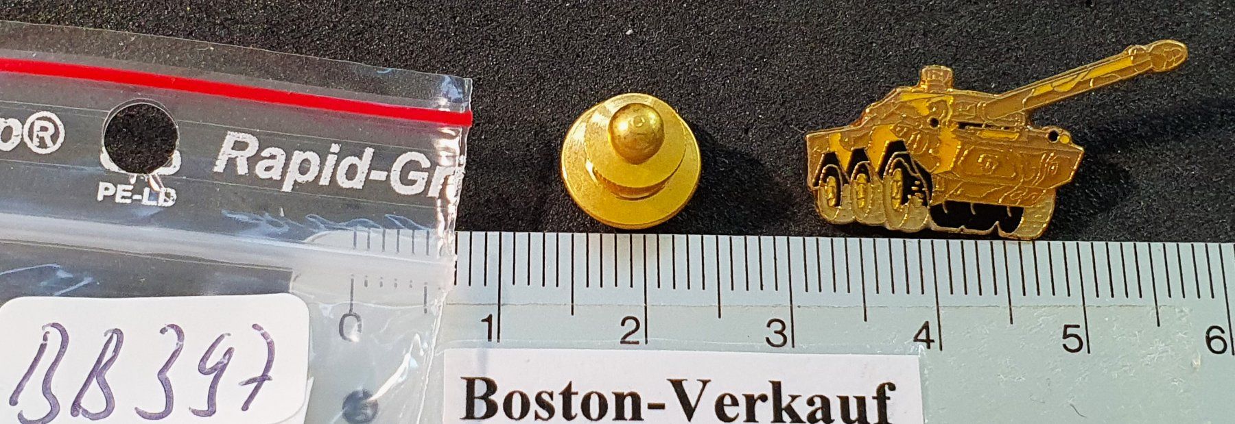Placchette & Badge: BB397 - Pin Militär Armee Army Panzer – Usato da Reinach BL venduto da Boston-Verkauf 1