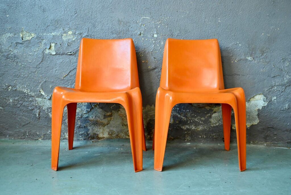 Sedie: Paire de Chaises Bofinger BA1171  Helmut Bätzner space age – Usato da COLMAR venduto da Sophiebellelurette 1