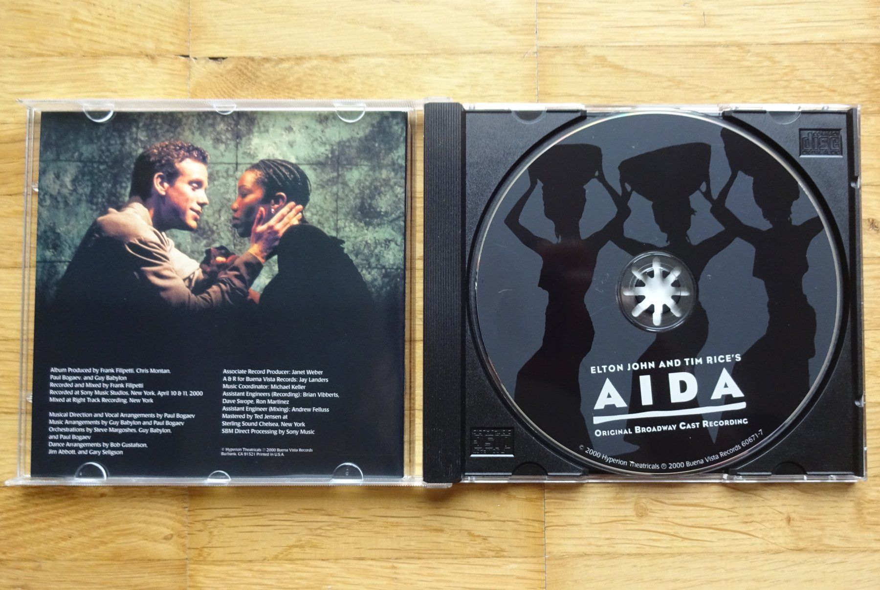 CD: AIDA, Musical, Elton John – Usato da St.Gallen venduto da Paddington11 2