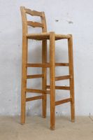 Barhocker mit Strohsitz A