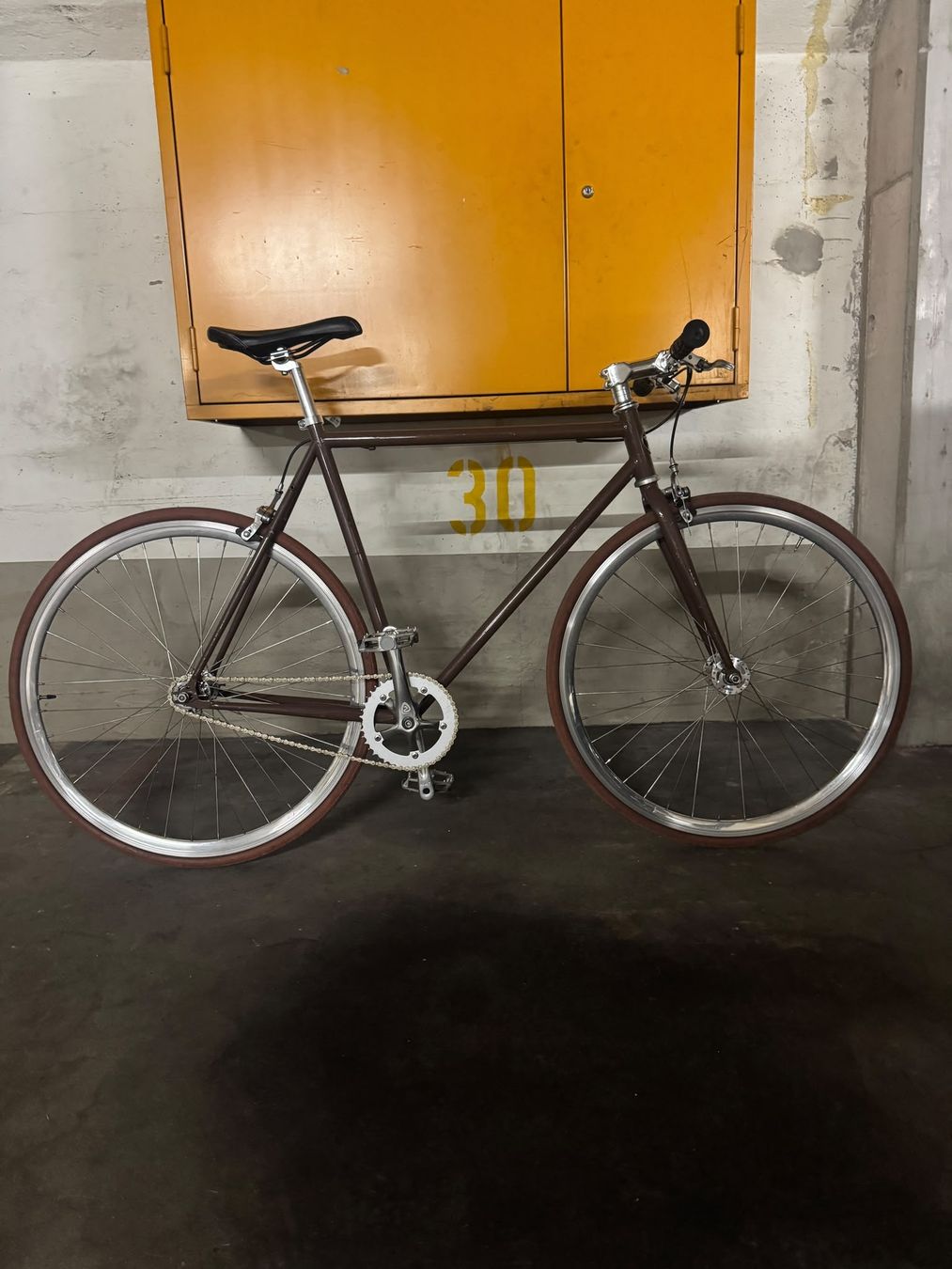 Velos: Fixed Gear Bike Brown Size M Used Condition – Gebraucht aus Langnau Am Albis von sul_rm8c 2
