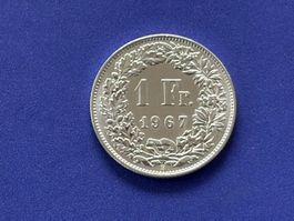 1 Fr. 1967 vorzüglich