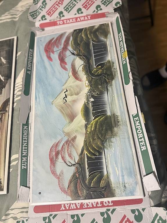 Foto & Immagini: Keramik Bild / Steinplatte – Usato da Matzingen venduto da Machado.